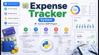 Expense Tracker System Using Python OOP Menu Driven Project Complete Python Project Tutorial