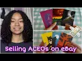 How Much I Made Selling ACEOs on eBay For 2 MONTHS Packing Orders
