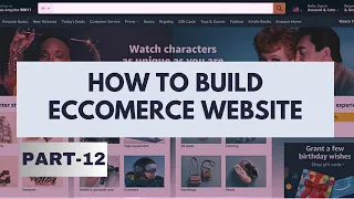 Create Amazon Clone Using HTML CSS and JavaScript Fronted Project For Beginners part 12