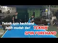 Download Lagu teknik spin backhand bola isi backspin tenis meja itu tidak serumit teknik spin forehand