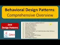 Behavioral Design Patterns Comprehensive Overview