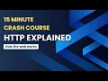 HTTP Crash Course How The Web Works 15 Minutes
