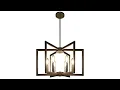 6-Light Geometric Chandelier