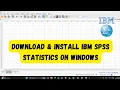 How to Download Install IBM SPSS Statistics Legally on Windows
