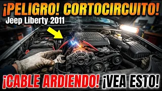 Como detectar posible CORTOCIRCUITO en Jeep Liberty.  Rapido y preciso💯👌