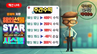 [해외선물 실시간] 해선스타 - 10월 26일 오후 나스닥 실시간 매매방송 #해외선물 #해외선물실시간 #해선방송