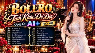LK RUMBA BOLERO TRỮ TÌNH Phối Mới AI Cực Êm Tai - Giọng Ca Hay Chưa Từng Có, Nghe Là Nghiện