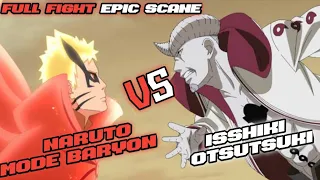 scane epic naruto mode baryon vs isshiki otsutsuki full fight subtitle indonesia