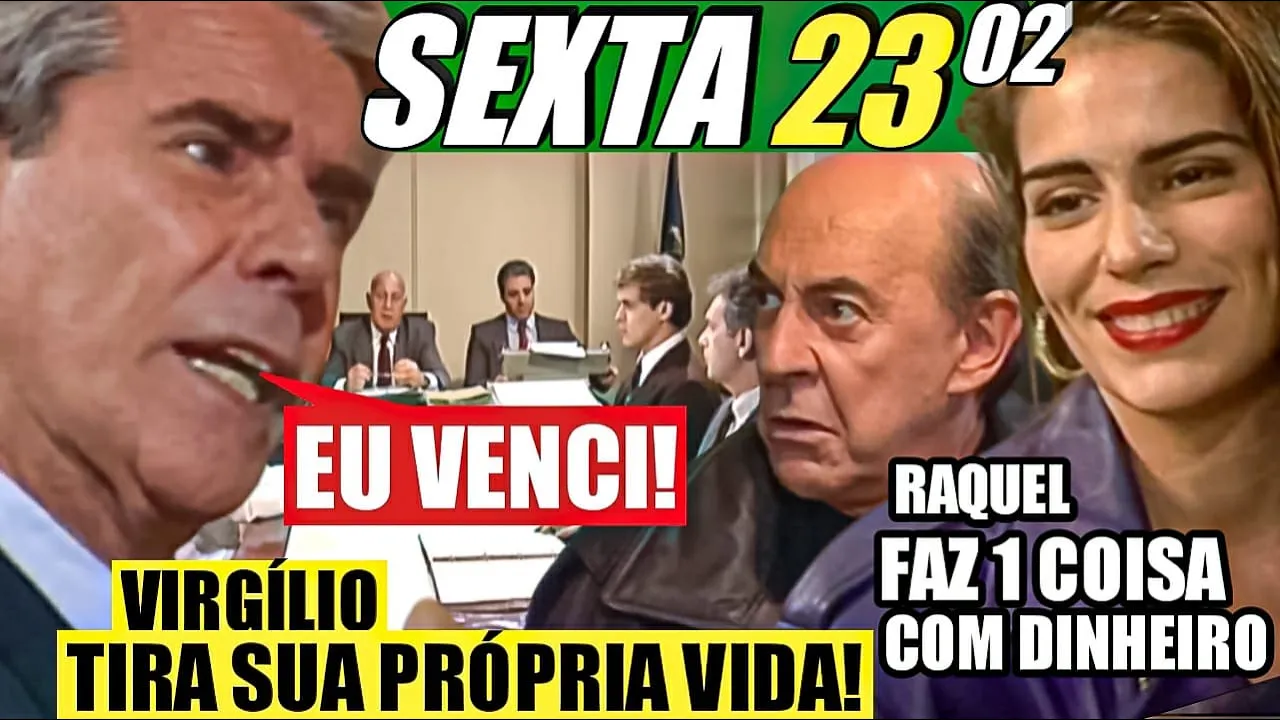 MULHERES DE AREIA Capítulo de hoje SEXTA 23/02 - Resumo da novela mulheres de areia hoje
