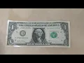 Series 2017 United States one dollar bill