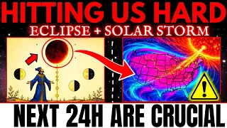 IT S COMING Blood Moon ECLIPSE Collides with a SOLAR STORM Next 24H Are CRUCIAL