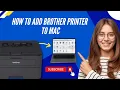 How to Add Brother Printer to Mac Printer Tales