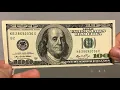A Very Quick Look at a Series 2006A 100 Bill