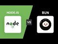 Bun vs NodeJS A Comprehensive Showdown