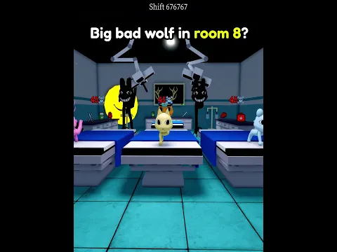 Big Bad Wolf in Room 8? 😭 #animalhospital #roblox #usa
