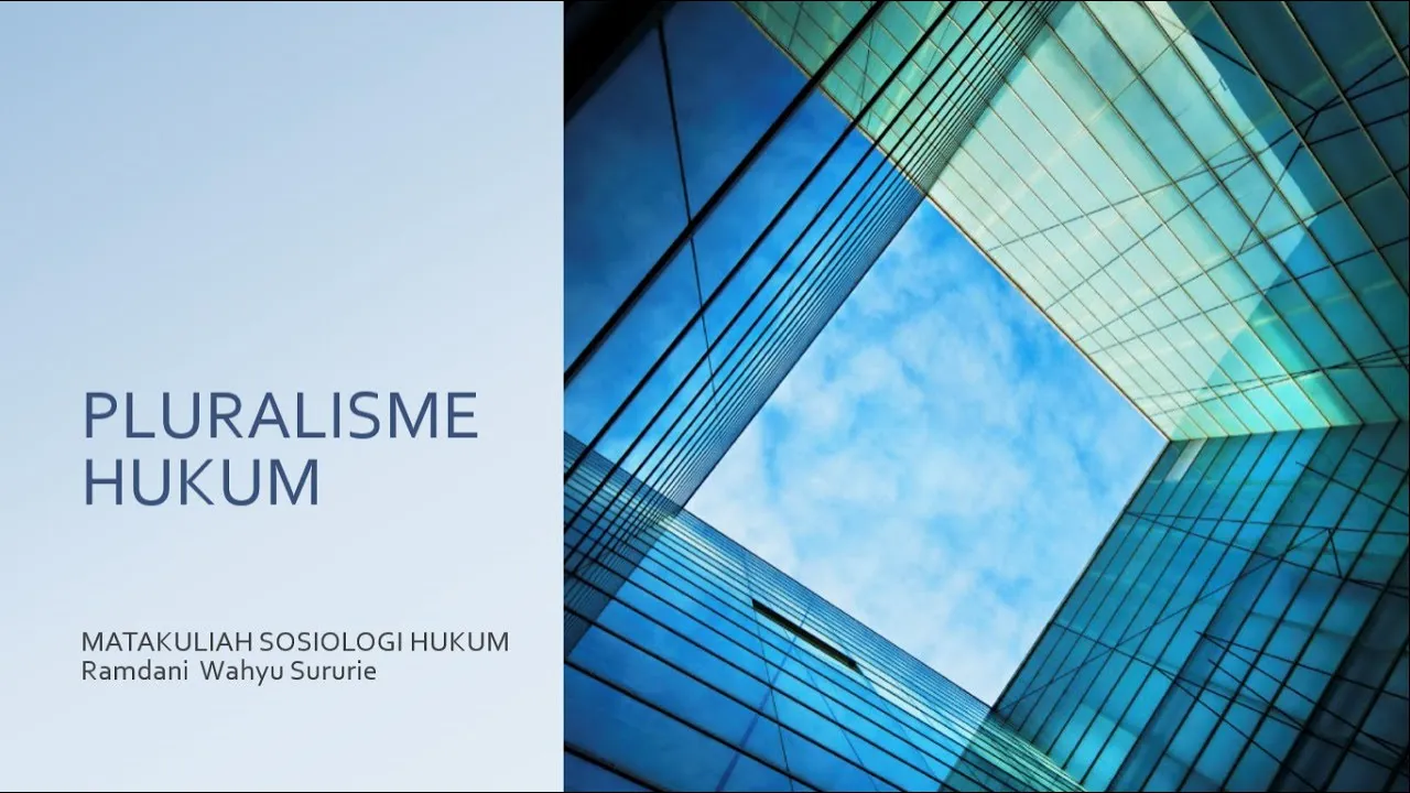 Pluralisme Hukum