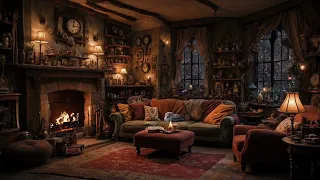 Blizzard Night at Weasley house Cozy Winter