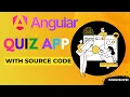 Angular Project from scratch Quiz App with source code