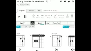 Download Daniel Castro : I'll Play The Blues For You   | Guitar Chord MP3