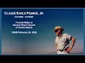 Funeral Mass for Claude Earl Fenner Jr at 10AM Feb 26 2025