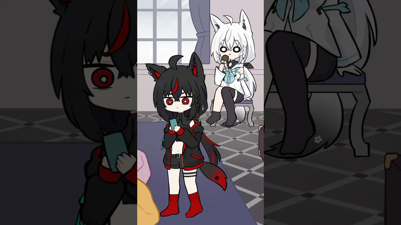 はぁ……こなたがうるせぇんだが奢りなら許す?【黒上フブキ×天音こなた】