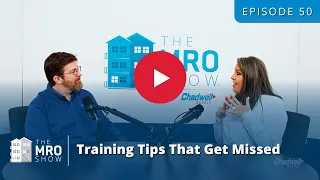 Training Tips That Get Missed - The MRO Show Ep 050