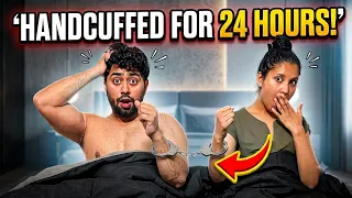 पूरे दिन Handcuff Challenge में क्या हुआ? 🔥 | Couple Vlog