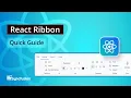 React Ribbon The Ultimate Feature Walkthrough