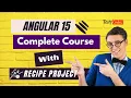 Angular 15 complete Project Tutorial Recipe Project from scratch in Angular with Testycodeiz