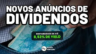 DIVIDENDOS DE JANEIRO 2025 ATUALIZADOS e PAGAMENTOS DA SEMANA
