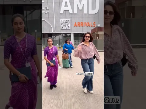 Sharvari Wagh ✨ spotted at Ahmedabad Airport ✈️🔥