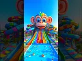 Download Lagu ❤️ Evolution of Catapillar : Big Monkey Water Slider Park 🥰 #cat #cute #love #shorts