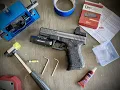DPP TITANIUM MOUNTING KIT - Trijicon RMR Red Dot Install for Glock 19 without Milling the Slide