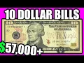 EXPENSIVE 10 Dollar Bills In Pocket Change Worth BIG Money - Error Notes To Look For