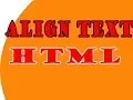 Text Alignment Html Text Alignment Tutorial