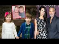George Amal Clooney share photos of 4-year-old twins Alexander Ella SO CUTE