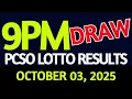 Download Lagu Lotto Result Today 9pm draw October 03, 2025 Friday PCSO