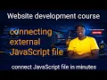 How to Link External JavaScript to HTML Step-by-Step