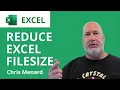 Excel Reduce the file size of your Excel workbook Excel tips and tricks