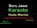 Download Lagu BORU JAWA-Lagu Batak -Simenstar Trio|KARAOKE NADA WANITA​⁠ -Female-Cewek-Perempuan@ucokku