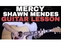 Mercy Guitar Tutorial Shawn Mendes Guitar Lesson |Easy Chords + Guitar Cover|