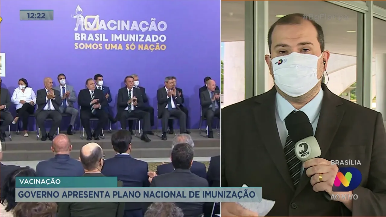 Vacinação: governo apresenta plano nacional de imunização