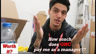 I quit working at GNC after 3 months of being a store manager