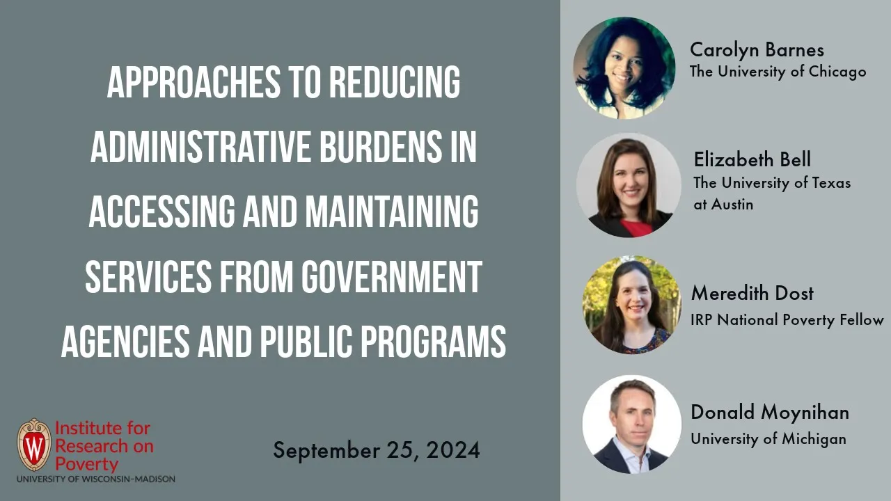 Reducing Administrative Burdens in Government Agencies and Public Programs