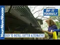 Gutter Alternative Rainhandler - Do It Yourself
