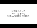 폴킴 (Paul Kim) - 안녕 (호텔 델루나 OST PART.10) 가사 한국어