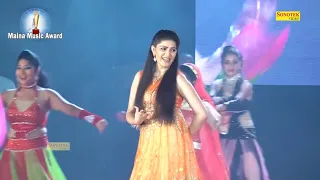 sapna chaudhary tu chij lajawab maina music award haryanvi song 2019 tashan haryanvi