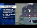 New commuter rail schedule takes effect