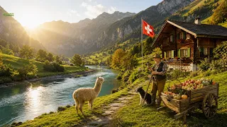 Um Dia Perfeito no Vale Mais Pacífico:   Vida Simples, Colheitas e Natureza Viva.