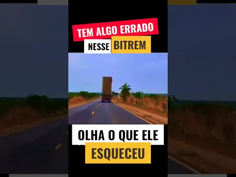O Erro Nesse Bitrem Só Aparece de Perto 🤯 #caminhão #caminhoneiro #viral